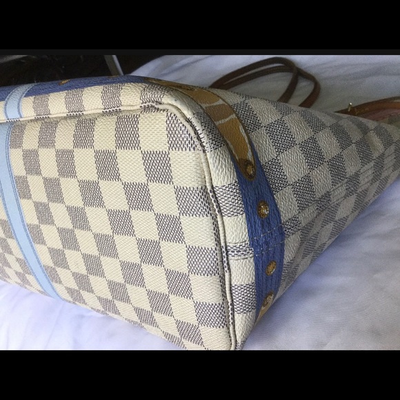 Louis Vuitton Damier Azur Summer Trunks Neo Neverfull mm - Picture 8 of 11